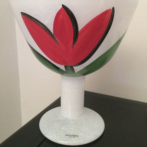 🌹🌹🌹Kosta Boda Tulipa Footed Bowl Ulrica Vallien